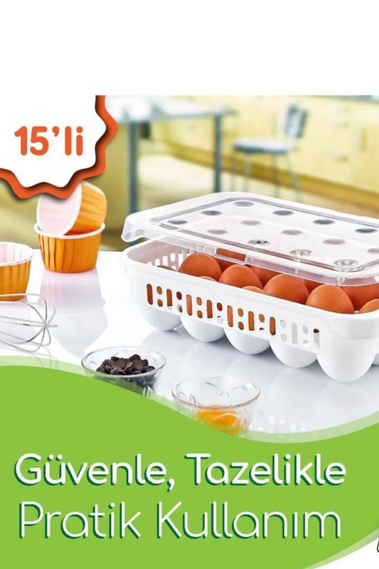 15 Bölmeli Yumurta Kabı Turk-AK680