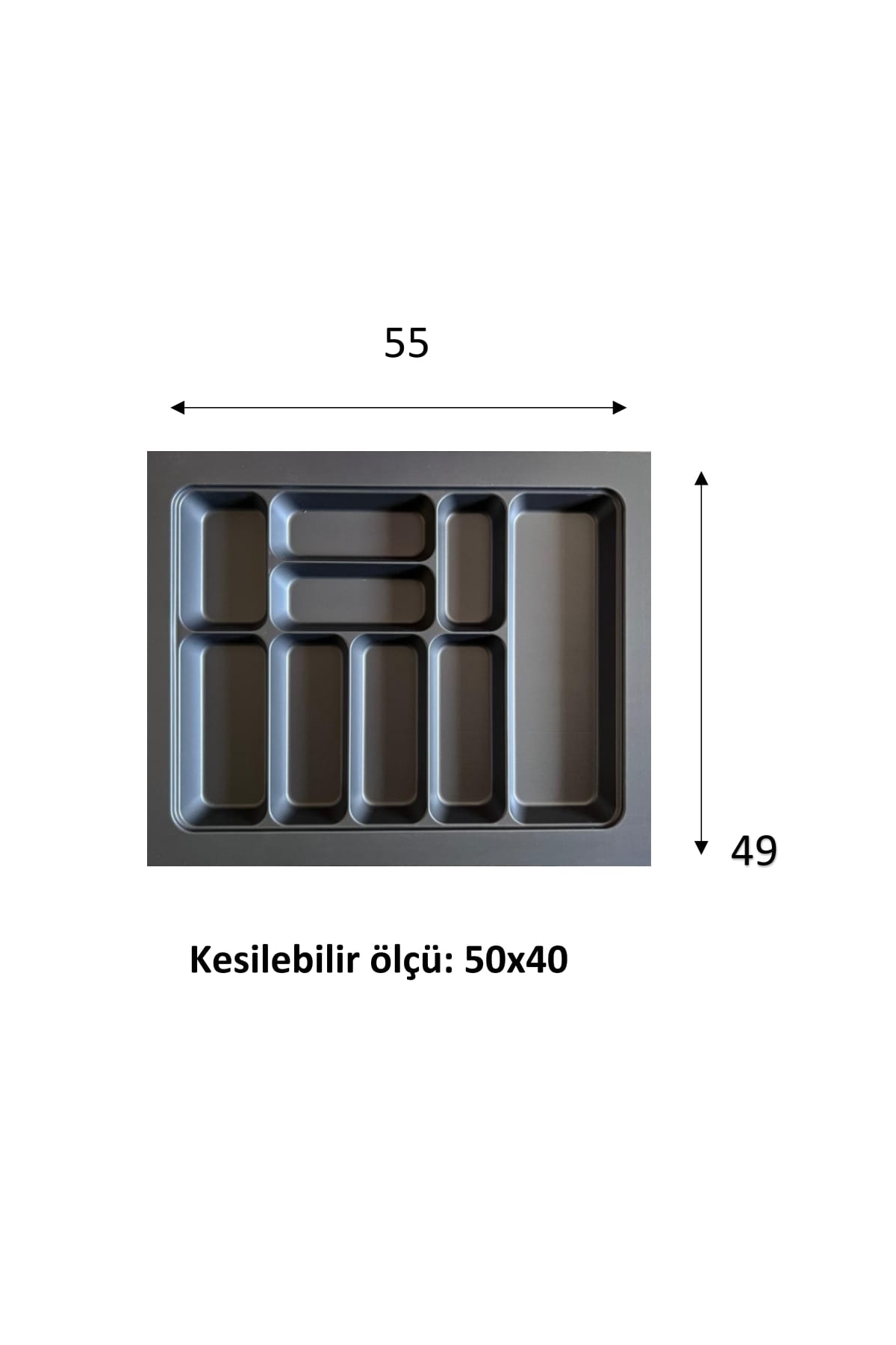 55x49 Eco Lüks Modüler Kaşıklık Turk-20354