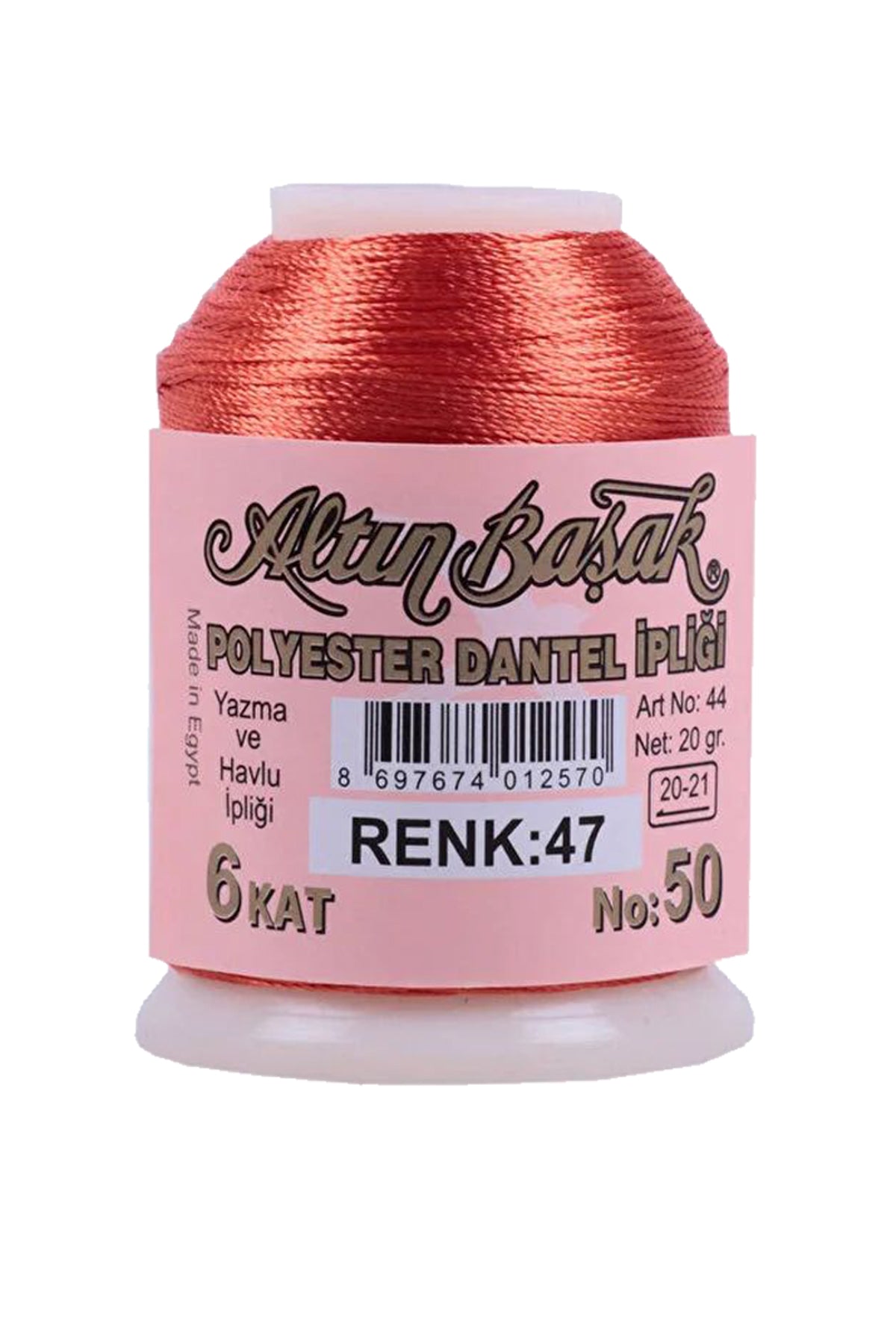 3 Adet Altınbaşak Oya ve Dantel İpi 20 gr - Turk - No: 047 - 089 - 021