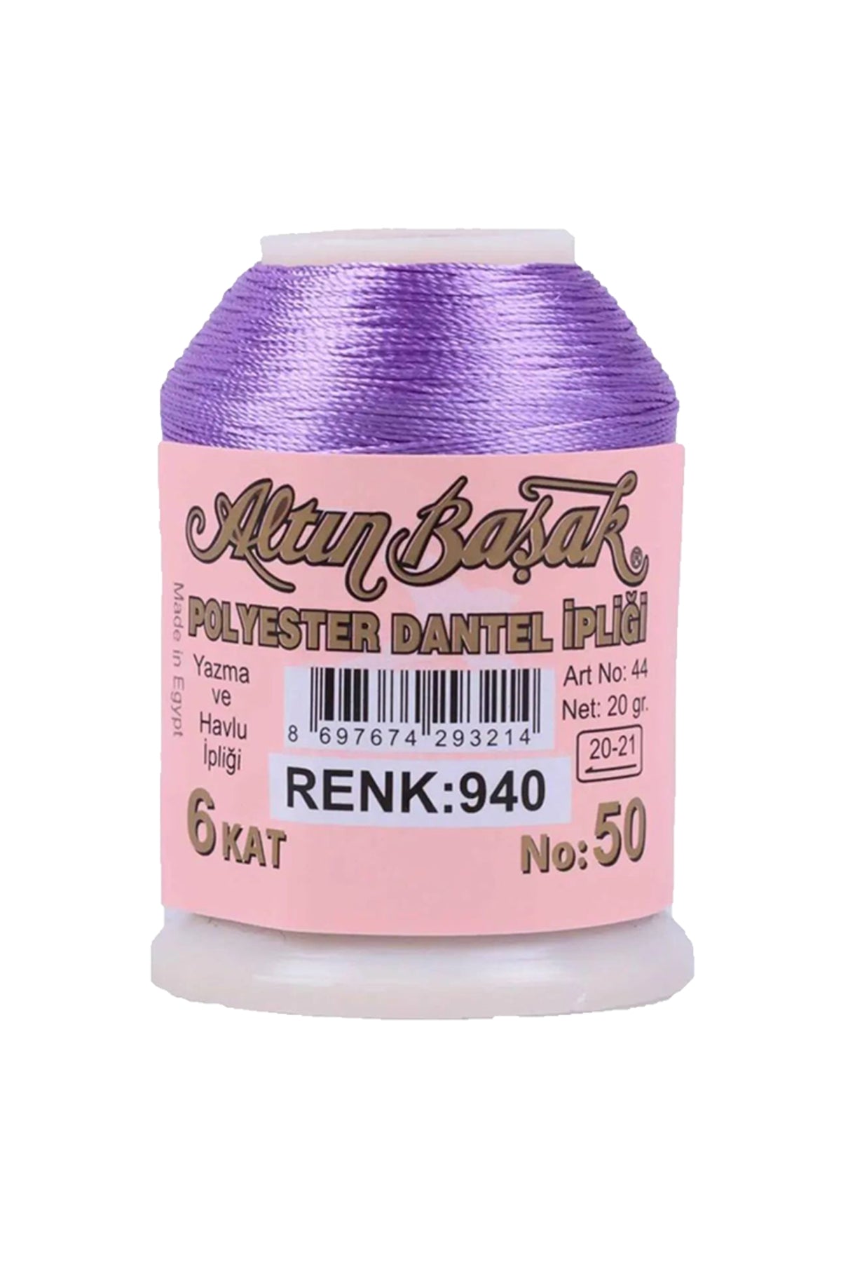 3 Adet Altınbaşak Oya ve Dantel İpi 20 gr - Turk - No: 470 - 940 - 758