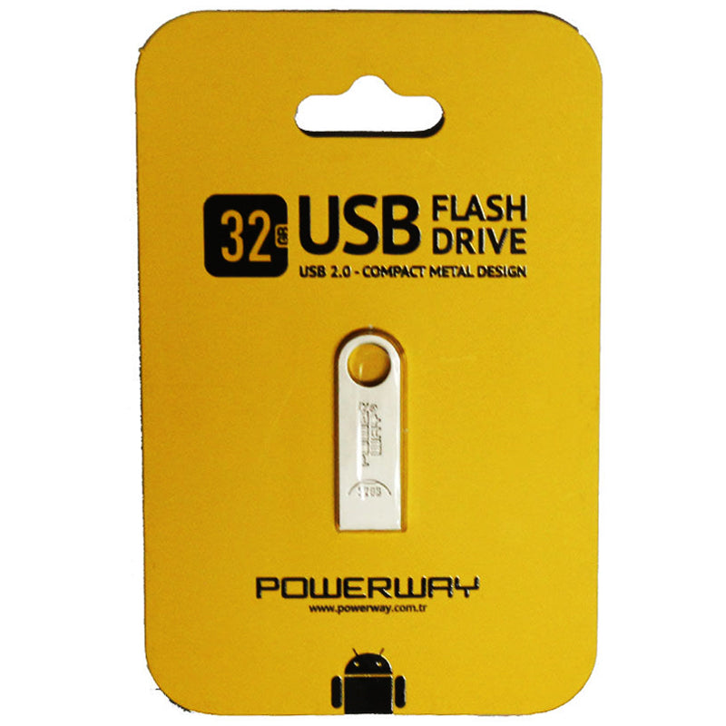 32 GB METAL USB 2.0 FLASH BELLEK (4767)