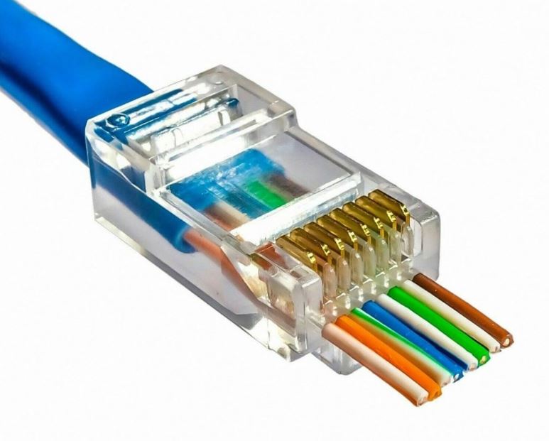 YENİ NESİL RJ45 CAT5/CAT6 8P/8C AÇIK UÇLU SOKET (100LÜK PAKET) (4767)