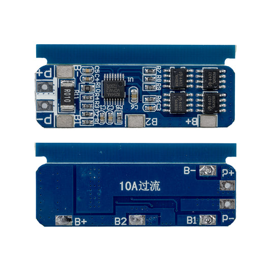 3S 10A BMS DEVRESİ LİTYUM BATARYA ŞARJ MODÜLÜ 49X15X2.5MM (4767)