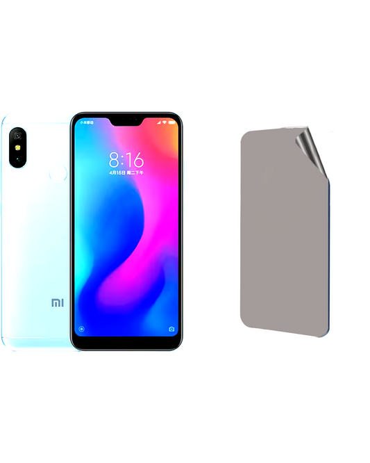 Xiaomi Redmi 6 Pro 2020 Uyumlu Hayalet Ekran Kırılmaz Cam Ekran Koruyucu Film 8684609383072