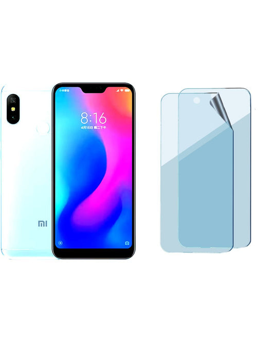 Xiaomi Redmi 6 Pro 2020 Uyumlu Uv Nano Esnek Kırılmaz Cam Ekran Koruyucu Film 8684609263091