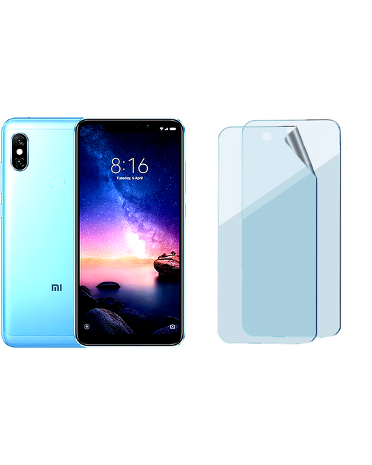 Xiaomi Redmi 6 Pro Uyumlu Uv Nano Esnek Kırılmaz Cam Ekran Koruyucu Film 8684609263725