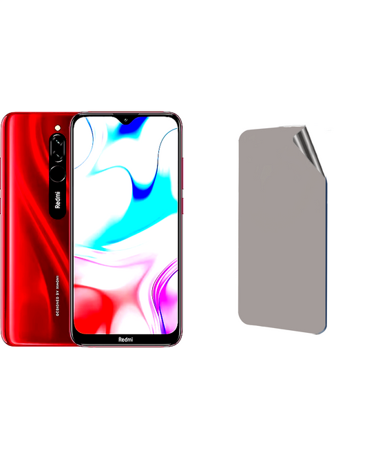 Xiaomi Redmi 8 Uyumlu Hayalet Ekran Kırılmaz Cam Ekran Koruyucu Film 8684609382945