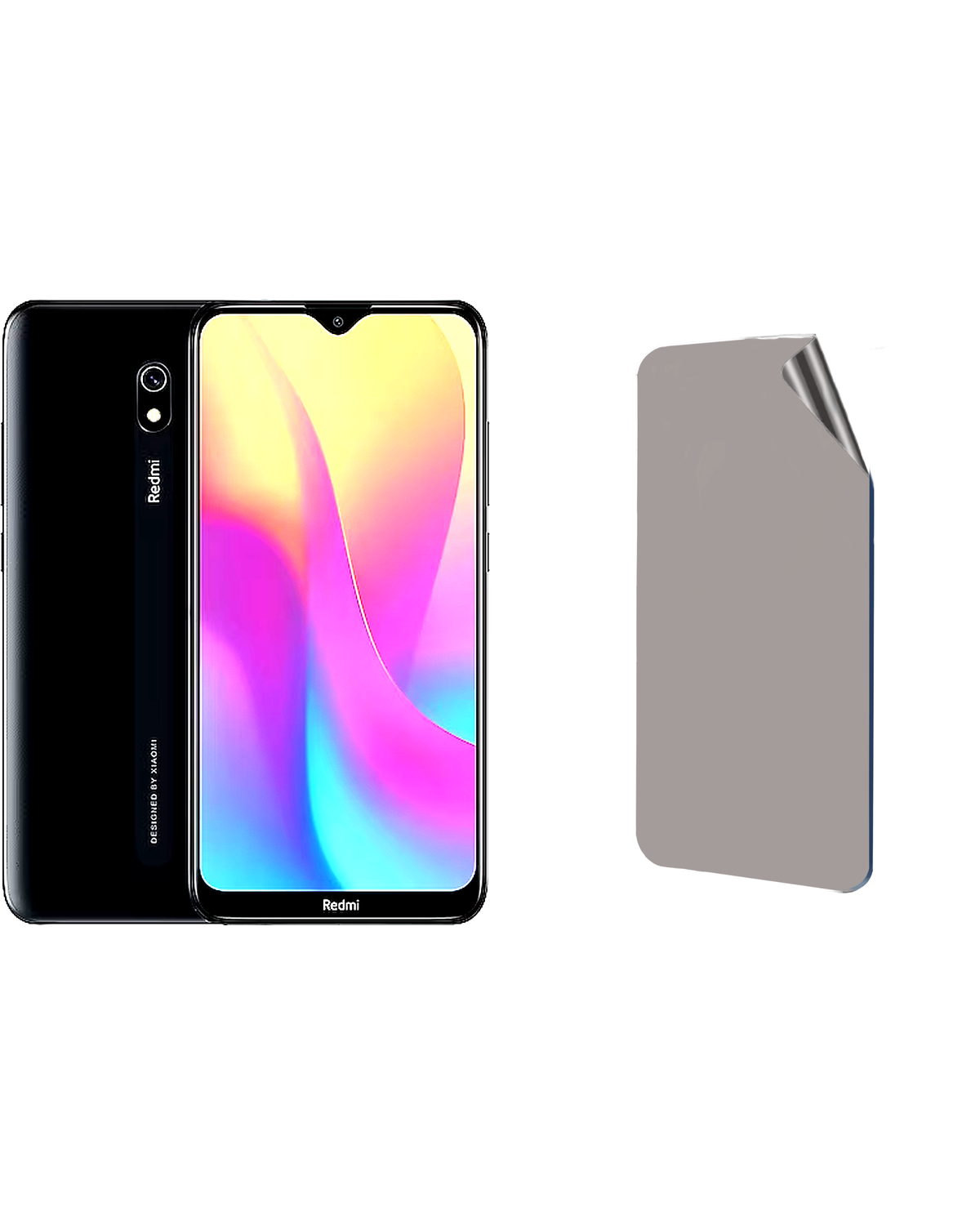 Xiaomi Redmi 8A Uyumlu Hayalet Ekran Kırılmaz Cam Ekran Koruyucu Film 8684609383560