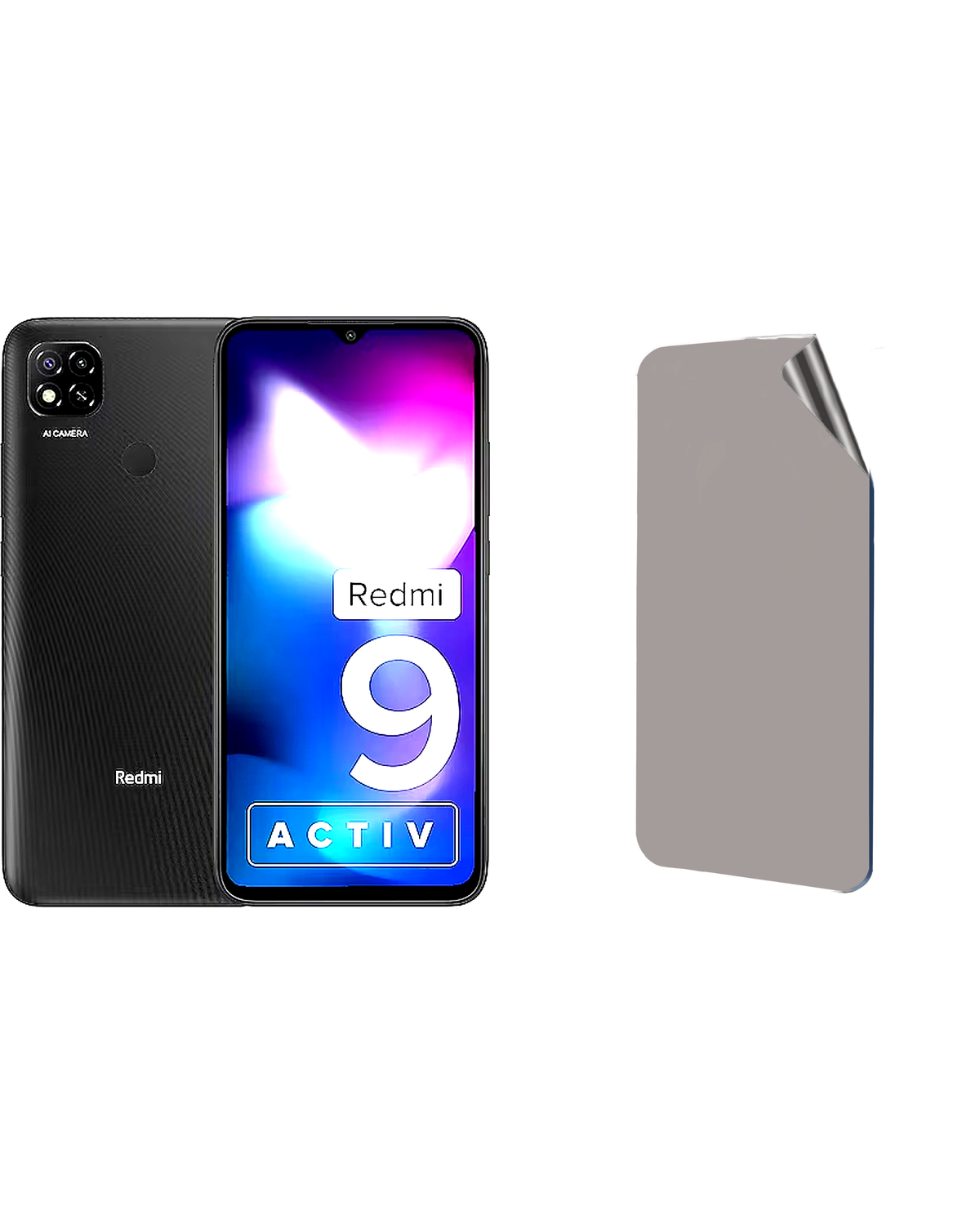 Xiaomi Redmi 9 Activ Uyumlu Hayalet Ekran Kırılmaz Cam Ekran Koruyucu Film 8684609383867