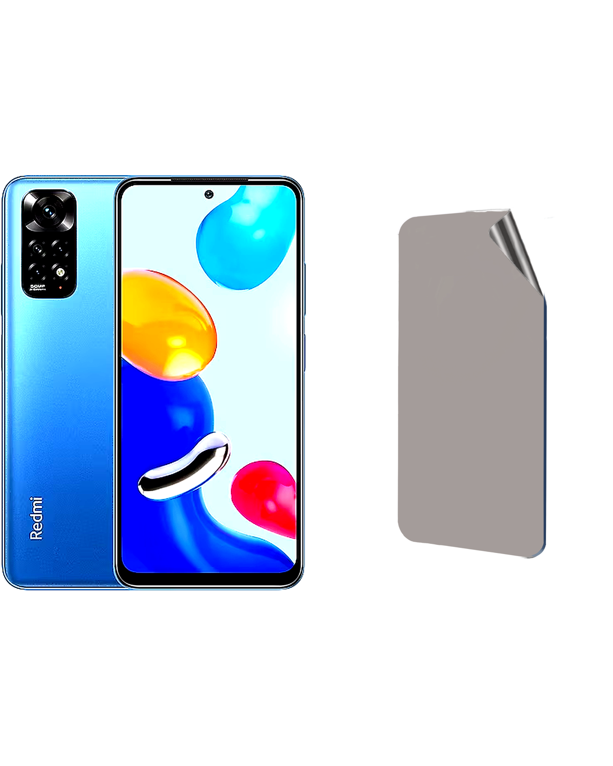 Xiaomi Redmi Note 11S 4G Uyumlu Hayalet Ekran Kırılmaz Cam Ekran Koruyucu Film 8684609383812