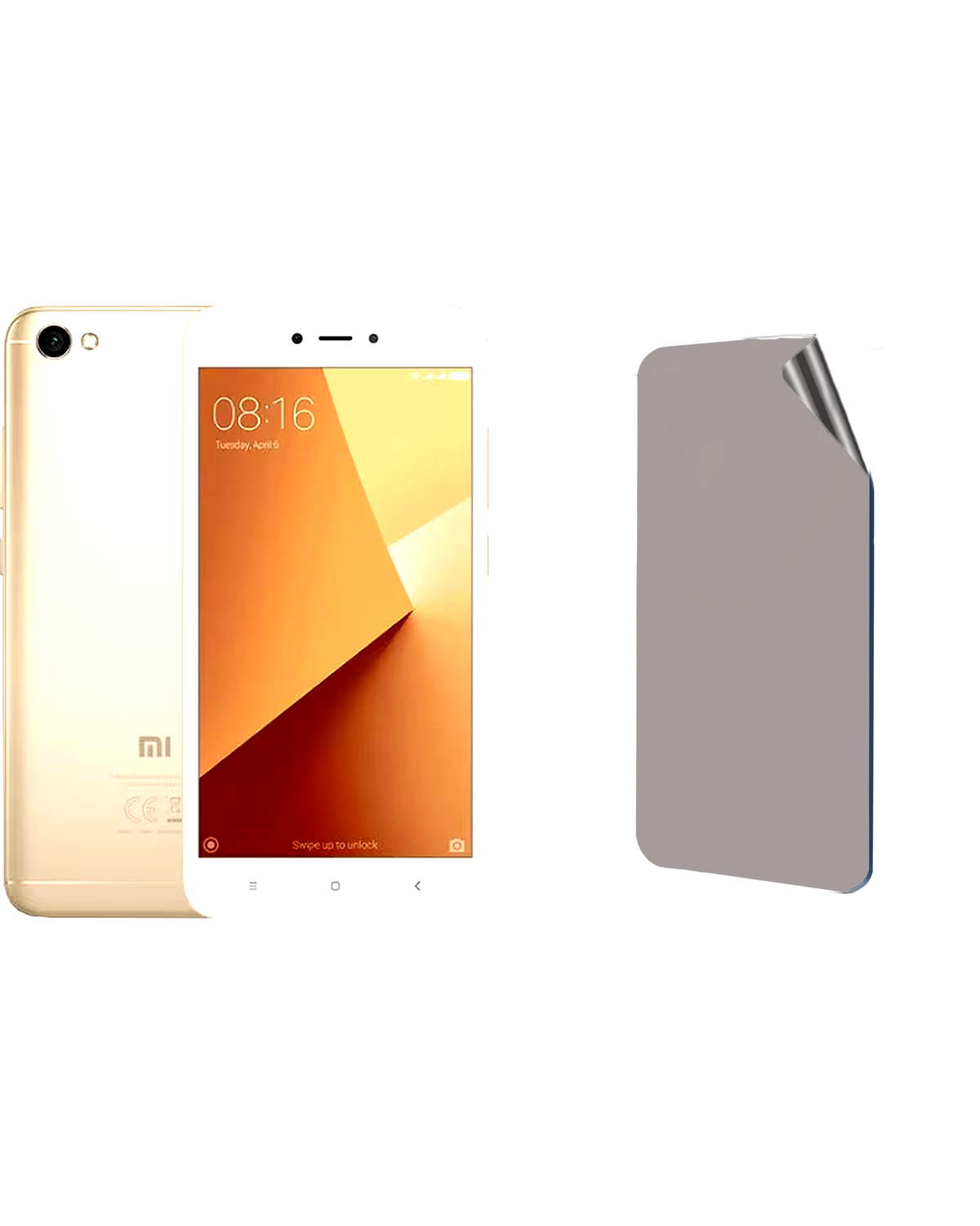 Xiaomi Redmi Note 5A Uyumlu Hayalet Ekran Kırılmaz Cam Ekran Koruyucu Film 8684609383171