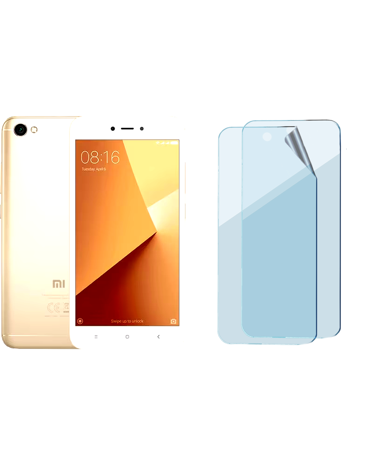 Xiaomi Redmi Note 5A Uyumlu Uv Nano Esnek Kırılmaz Cam Ekran Koruyucu Film 8684609263374