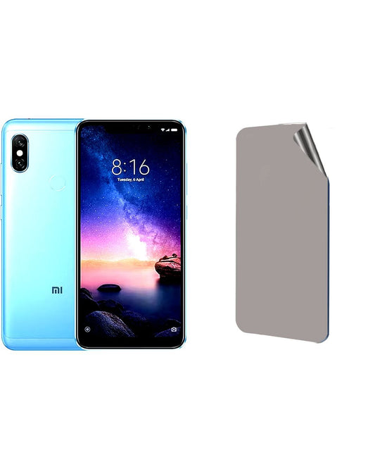 Xiaomi Redmi Note 6 Pro Uyumlu Hayalet Ekran Kırılmaz Cam Ekran Koruyucu Film 8684609383478