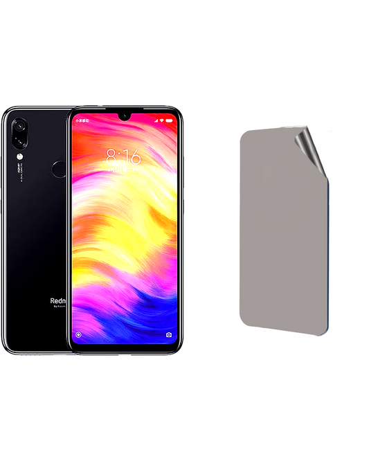 Xiaomi Redmi Note 7 Pro Uyumlu Hayalet Ekran Kırılmaz Cam Ekran Koruyucu Film 8684609383553