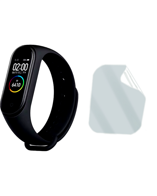 Xiaomi smart Band 4 Saat Uyumlu Hydrojel Esnek Kırılmaz Cam Ekran Koruyucu Film 8684609226980