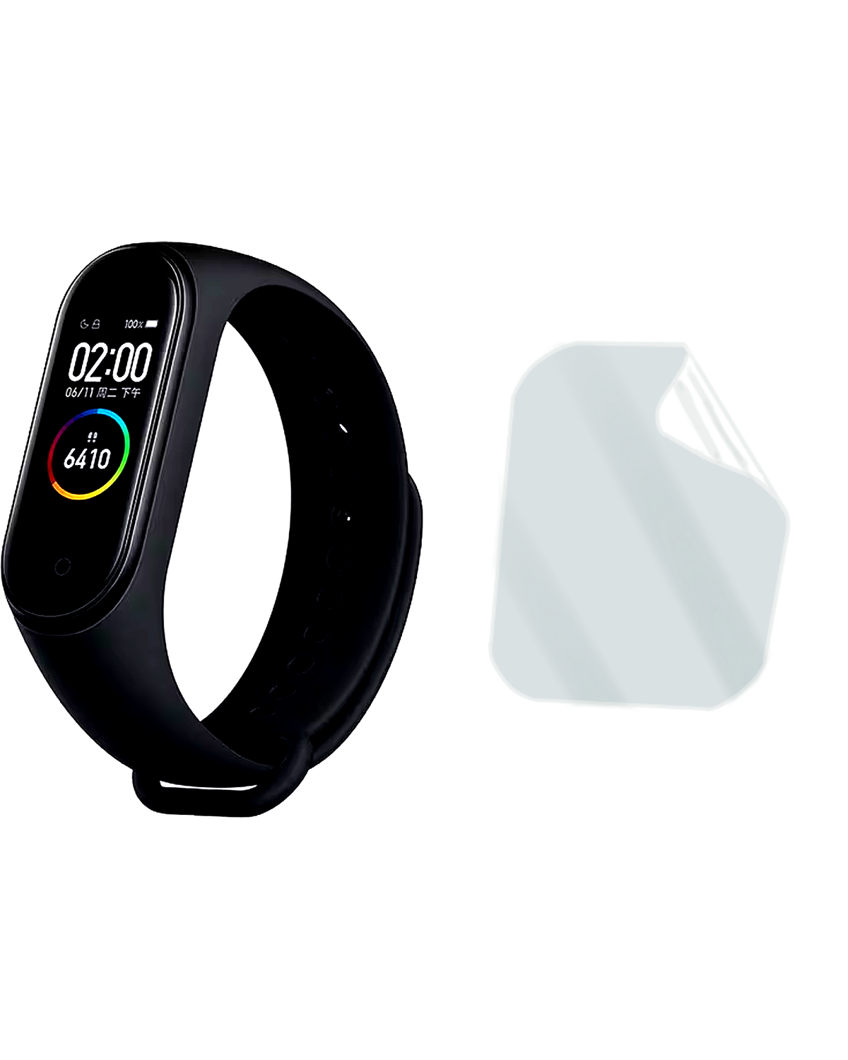 Xiaomi smart Band 4 Saat Uyumlu Uv Nano Kırılmaz Cam Ekran Koruyucu Film 8684609286885