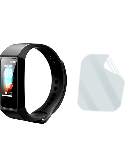 Xiaomi Smart Band 4C Saat Uyumlu Uv Nano Kırılmaz Cam Ekran Koruyucu Film 8684609287004