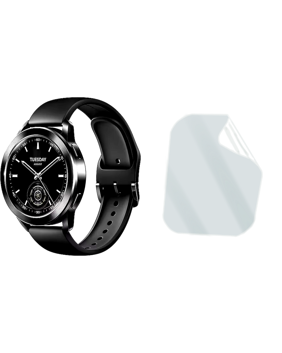 Xiaomi Watch S3 Saat Uyumlu Uv Nano Kırılmaz Cam Ekran Koruyucu Film 8684609287332